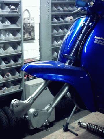 Candy blue Indian GP