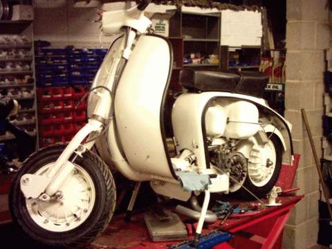 Tony's first Lambretta